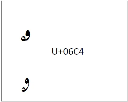Kashmiri waw