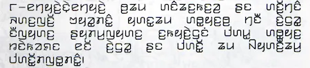 Kayah Li script sample