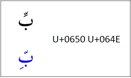 Sindhi shadda-kasra