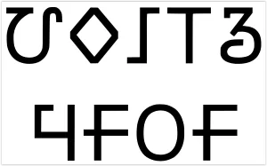 Warang Citi script sample